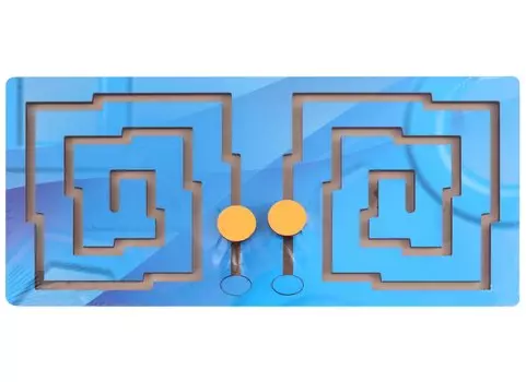 Развивающая игра Fofa. Лабиринт. Полушарная доска "Квадрат"