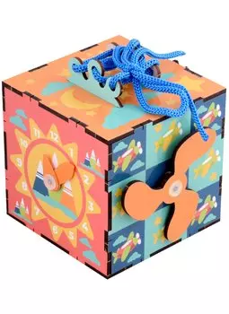 Развивающая игра. Обучающая доска "Бизикуб. Кашалот"