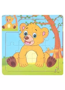 Развивающая рамка "Мишка"