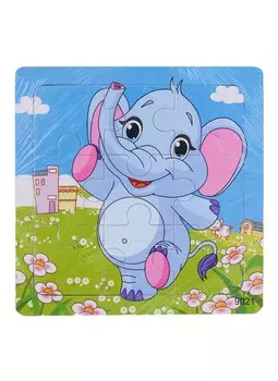 Развивающая рамка Слоник, дерево