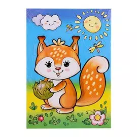 Игра Дрофа-Медиа Разрезные картинки Бельчонок