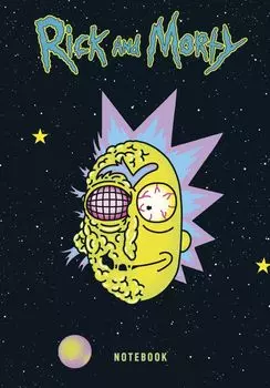 Блокнот. Рик и Морти «Рик в космосе», А5, 72 листа