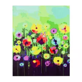 Рисование по номерам "Необыкновенные цветы"