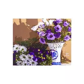 Рисование по номерам "Свежие полевые цветы"