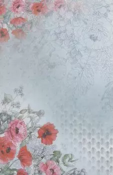 Рисовая бумага для декупажа "Маков цвет"