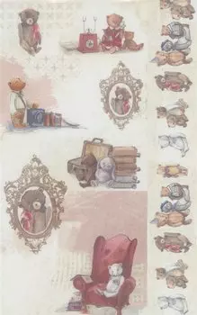 Рисовая бумага для декупажа Плюшевые мишки"