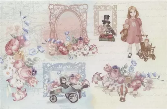 Рисовая бумага для декупажа "Винтаж"