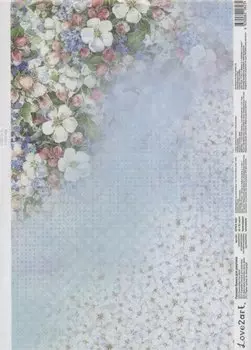 Рисовая бумага для декупажа "Яблоневый сад"