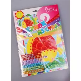 Рисунок из страз Рыбка 01648