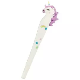 Ручка «Единорог со звездочками», 18 см