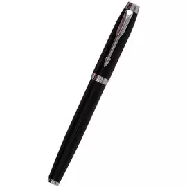 Ручка подарочная перьевая "IM Black CT" синяя, Parker