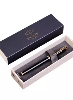 Ручка подарочная перьевая "IM Black GT", Parker