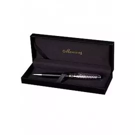 Ручка подарочная шариковая "Trento" черный/серебро, Manzoni