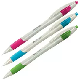 Ручка шариковая авт. синяя "Perlamutik XL" 0,7мм, грип, Berlingo