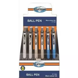 Ручка шариковая Centrum MOMENT чернила на масляной основе, 0,7мм, синяя 88049