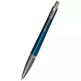 Ручка шариковая "Urban Premium Dark Blue CT M" синяя, Parker