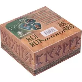 Таро Аввалон, Руны из Зеленого Авантюрина RUNE08К+ кор.