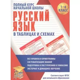 Русский язык в таблицах и схемах для учащихся начальных классов