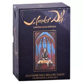 Salvador Dali tarot. Gold Edition / Таро Сальвадора Дали. Золотое издание (78 карт+ книга)