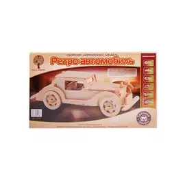 Сборная деревянная модель "Автомобиль Обурн"