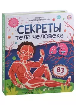 Секреты тела человека: книжка с окошками