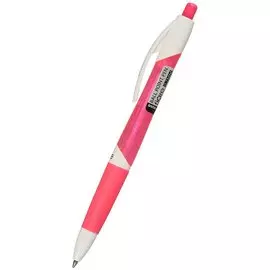 Ручка шариковая Erich Krause, Fiore, автоматическая синяя, в ассортименте