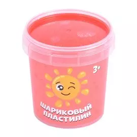 Шариковый пластилин модели "Puzzle Foam", красный