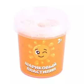 Шариковый пластилин модели "Puzzle Foam", оранжевый