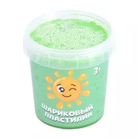 Шариковый пластилин модели "Puzzle Foam", зеленый