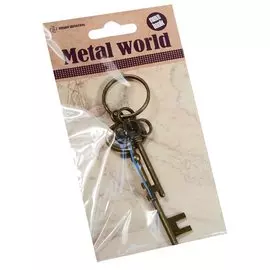 Шармы Ключики (2шт.) (металл) (73х133) (1100133)