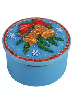 Шкатулка декоративная Волшебные колокольчики (7,5x7,5x5)