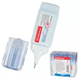 Штрих ручка-корректор, Erich Krause, Arctic White 8 мл, металлический наконечник, 15523