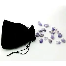 Скандинавские руны из аметиста