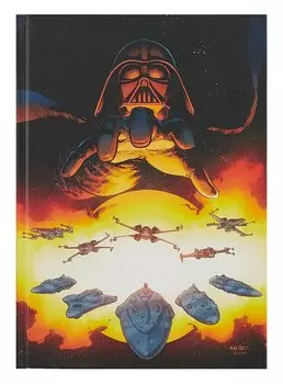 Скетчбук А5 48л "Звёздные войны. Дарт Вейдер и повстанцы" тв.обложка