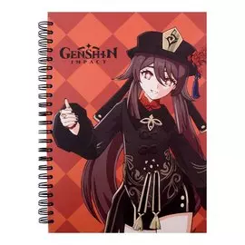 Скетчбук "Hu Tao" Genshin Impact, А5, 60 листов