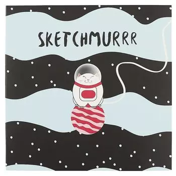 Скетчбук «Mur-mur», 40 листов, 17 x 17 см