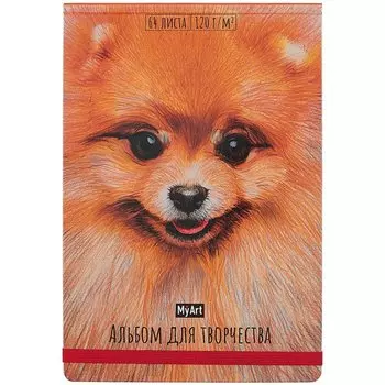 Скетчбук "Шпиц", 64 листа