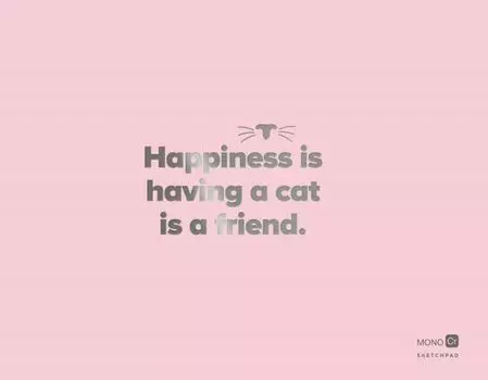 Скетчбук Сolor Balance, 20 листов, розовый