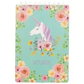 Скетчбук «Unicorn», А5, 100 листов