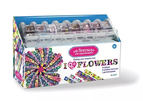 Скрапбукинг Ленты. Я люблю цветы