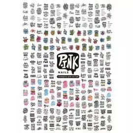 Слайдеры для ногтей "Надписи"