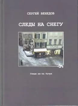 Следы на снегу. Глядя из-за бугра