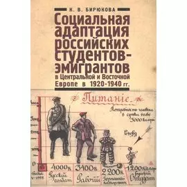 Социальная адаптация российских студентов-эмигрантов в Центральной и Восточной Европе в 1920-1940 гг