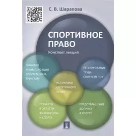 Спортивное право. Конспект лекций: учебное пособие