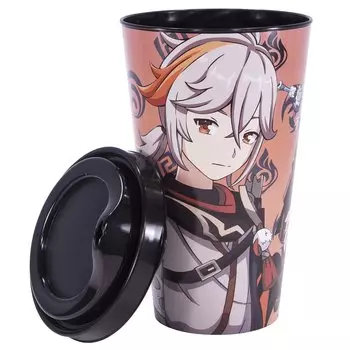 Стакан аниме Genshin Impact Kazuha (пластик) (550 мл)