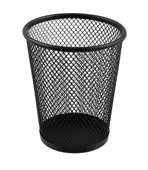 Стакан для пишущих принадлежностей, ведерко, металл, сетка, GoodMark