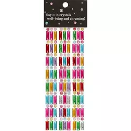 Стразы кристаллы прямоугольные Разноцветные