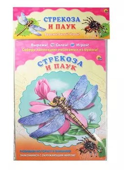 Стрекоза. Паук