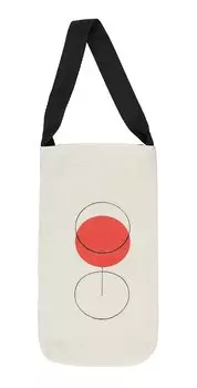 Сумка 16*30см "Геометрия" ткань