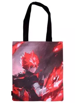 Сумка-шоппер Аниме Парень-пламя (Сёнен) (цветная)